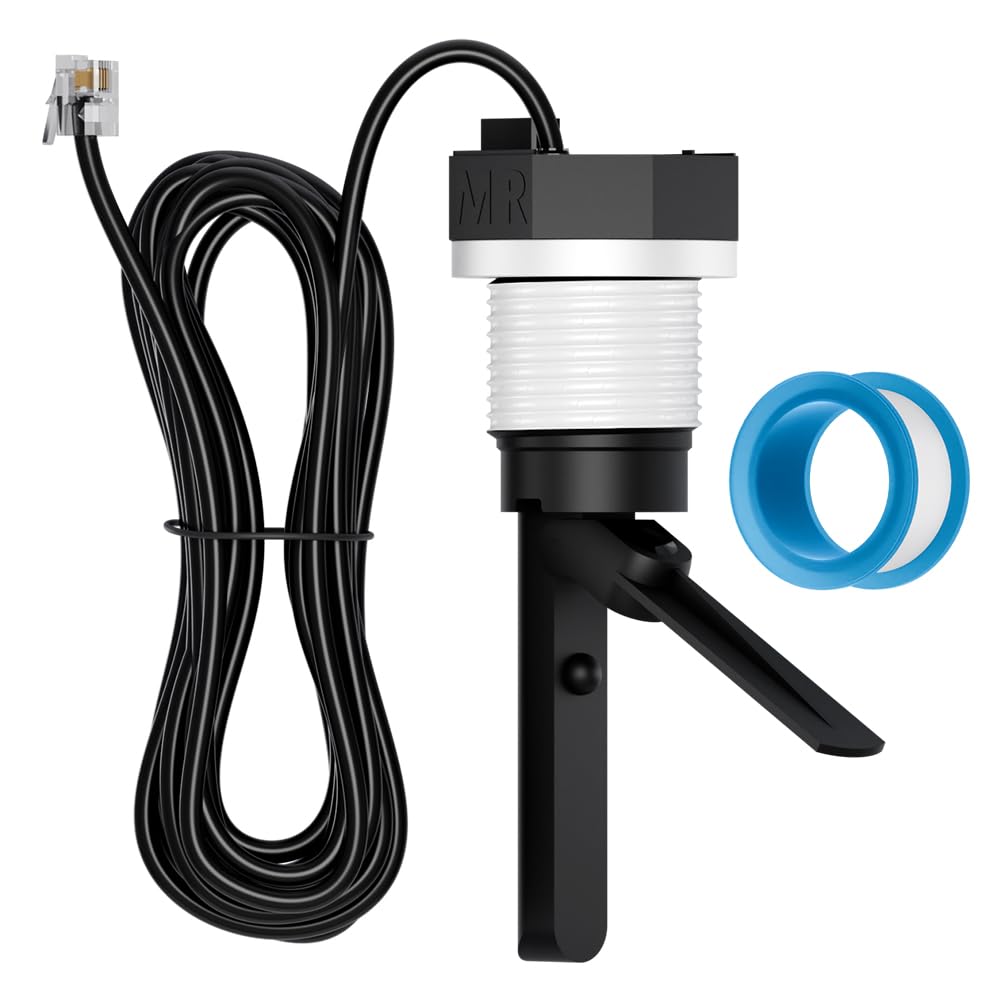 Malictele Flow Switch, GLX-FLO-RP for Hayward Goldline Aquarite Salt System Pool Flow Sensor Suitable Hayward Salt Cell and Chlorine Generator with 15ft Cable Pool Flow Switch
