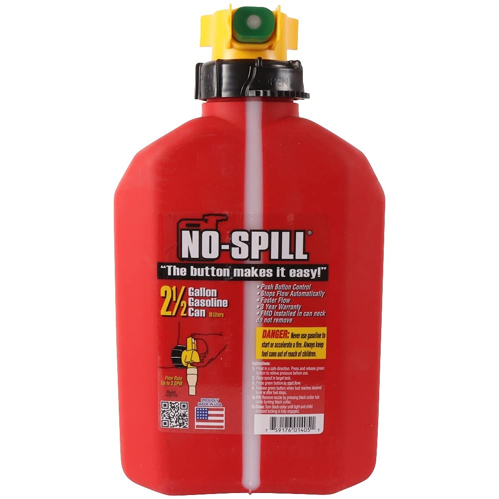 NO-SPILL 2-1/2 gal. Gas Can