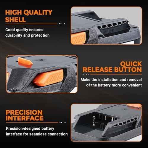 2Pack 7.0Ah Compatible with Ridgid 18V Battery Replacement for Ridgid Battery Li-ion 18V R840087 R840086 R840085 R840083 R840089 AC840085 AC840086 AC840087P AC840089
