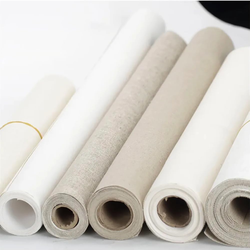Barcelonetta | Canvas Fabric | Cotton Duck | Lightweight | Natural 10oz | 60'' Wide | Arts & Crafts, Backings, Covers, Placemats (50 Yard Roll)