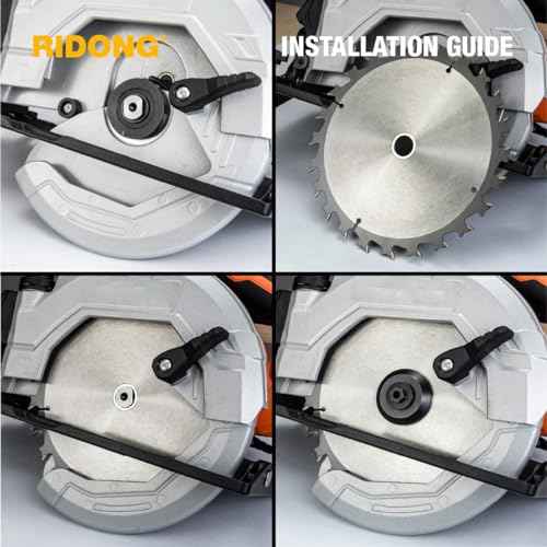 Saw Blade Bushing Set Saw Blade Adapter Ring, Reduction Ring Combo, 30mm-5/8'', 20mm-5/8'', 7/8''-5/8'', 20mm-1/2'', 1''-5/8'', 20mm-10mm, 5/8''-3/8'', 5/8''-1/2'', Pack of 16