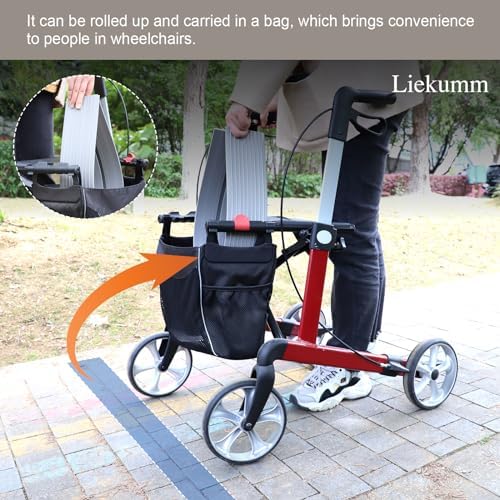 LIEKUMM 3/4" Rise PVC Threshold Ramp for Doorways, 1700 Lbs Capacity, Self-Adhesive Transition Ramp for Wheelchairs, Strollers, and Scooters, Cuttable, Grey