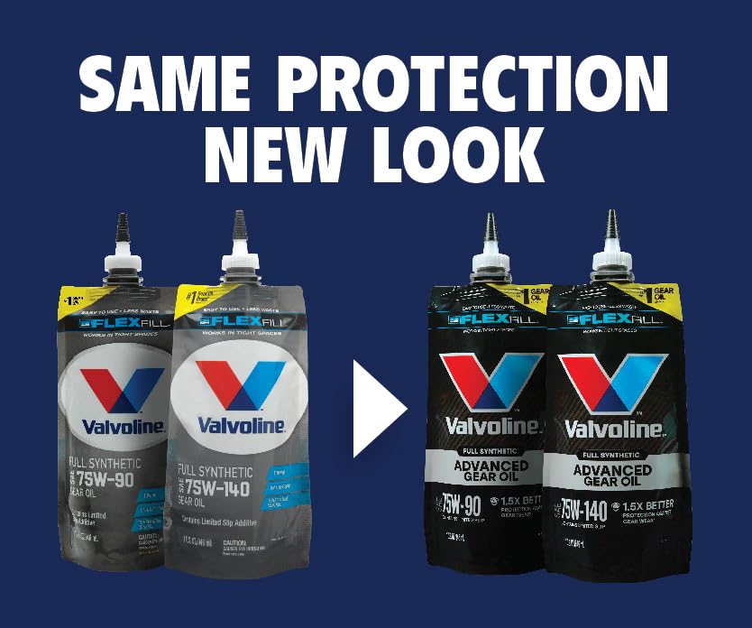 Valvoline FlexFill Advanced Full Synthetic Full Synthetic 75W-90 Gear Oil 1 QT FlexFill