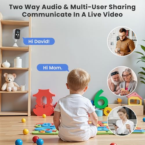 300¡Æ Pan Wireless Outdoor Security Camera, No Subscription Free 7-Day Cloud/SD, AI Detection, Magnetic Mount, Battery Powered, 2.4G WiFi, 2K, Night Vision, 360¡Æ View, 2-Way Talk, Home Security, IP65