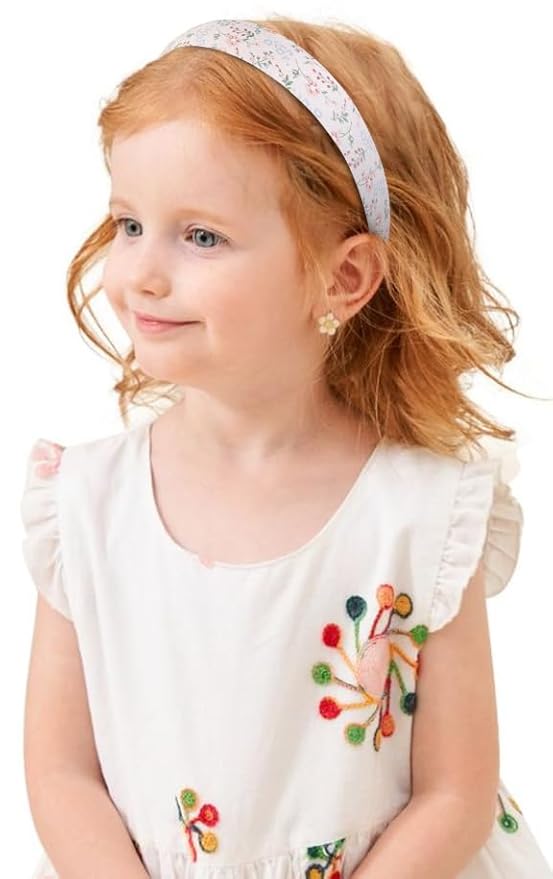 Huachi Headbands for Women Non Slip Trendy Headbands for Women’s Hair 1 inch Wide Cute Headband for Girls, Fall Head Bands Elastic Hair Bands for Womens Fashion Accessories for Women 4PCS