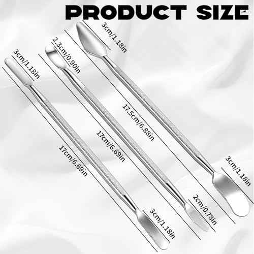 6 PCS Metal Spudger Set, Dual-Ends Small Metal Spudger Pry Opening Repair Tools Kit Spudgers Pry Tool Kit Double-Ended Stainless Steel Opening Tool, Professional Prys OpeningSpudger for Phone, Laptops