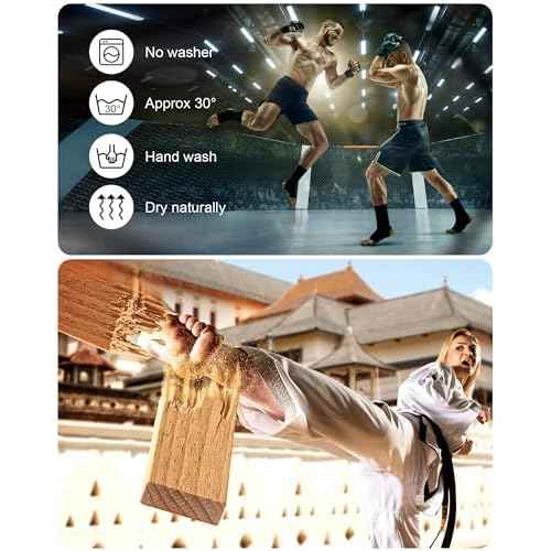 Handepo 4 Pairs Muay Thai Ankle Wraps MMA Compression Foot Sleeve Ankle Braces Sock Support for Men Women Kickboxing Martial Arts Gym Running Sports(Black)