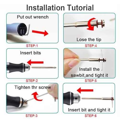 Electric Engraving Pen, 3-Speed Mini Cordless Rotary Tool Kit with 54 Accessories - USB-C Rechargeable for Wood, Metal, Glass, Plastic - Ideal for DIY, Jewelry & Craft Projects