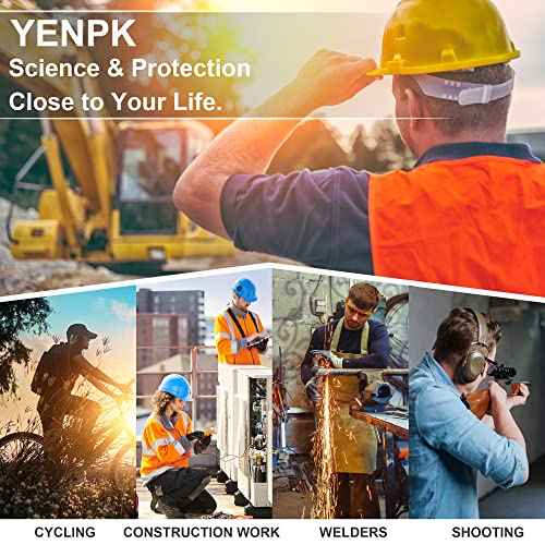 Safety Glasses Safety Goggles ANSI Z87.1, WrapAround Scratch Impact Resistant Protective Eyewear