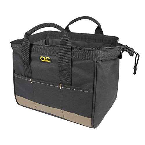 Custom Leathercraft1161 12 in. Standard Big Mouth Bag, 14 Pocket