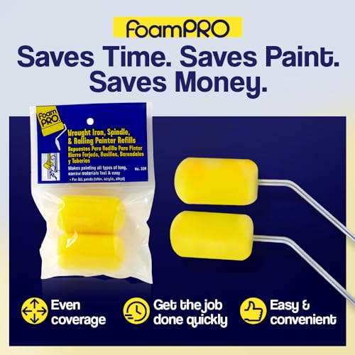 FoamPRO 32R Wrought Iron Painter Refills, 1 Count (Pack of 2)