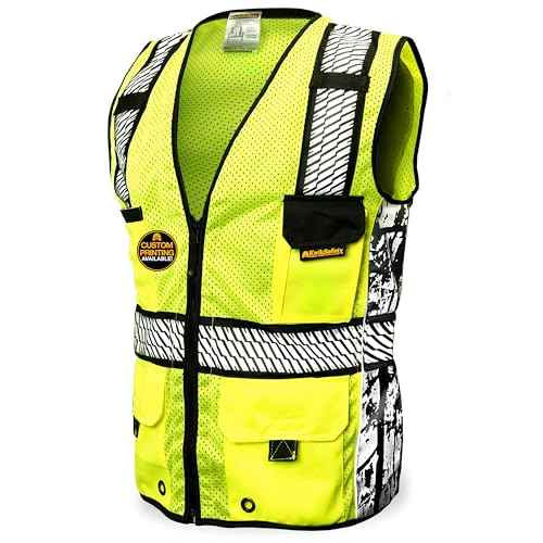 KwikSafety - Charlotte, NC - RoadBOSS Econ & Premium Safety Vest Class 2 Reflective Vest ANSI OSHA Safety Vest for Men
