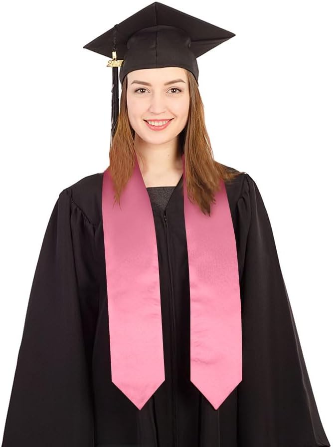 Graduation Stole Graduation Sash Unisex Adults Class of 70'' Stoles for Academic and Choral Ceremony