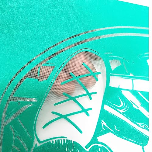 Christmas Silk Screen Stencils Rusable Adhesive Stencils Believe Xmas Chalk Mesh Transfers Screen Printing Stencil for Painting on Fabric, Wood, Wall, Chrismtas Home Decoration DIY Craft Project