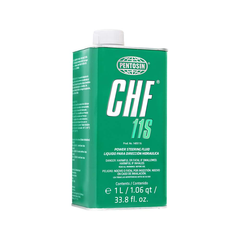 Pentosin 1405116 CHF 11S Long-Life Synthetic Hydraulic Fluid for Audi, Bentley, BMW, Chrysler, Dodge, Jeep, Mercedes-Benz, Mini, Porsche, Saab, Volkswagen, Volvo, and More; 1 Liter