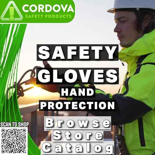 Cordova 1600 Red Lined Gloves, Slip-On Style, Brown Jersey, Large, 12-Pack