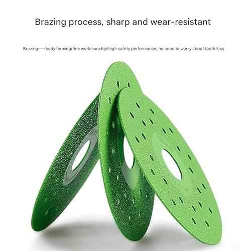 6PCS 115 * 22.23MM Rock Slab Grinding Disc,Discos para Cortar Ceramica,Diamond,Marble,Tile, Glass Cutting Disc (6)