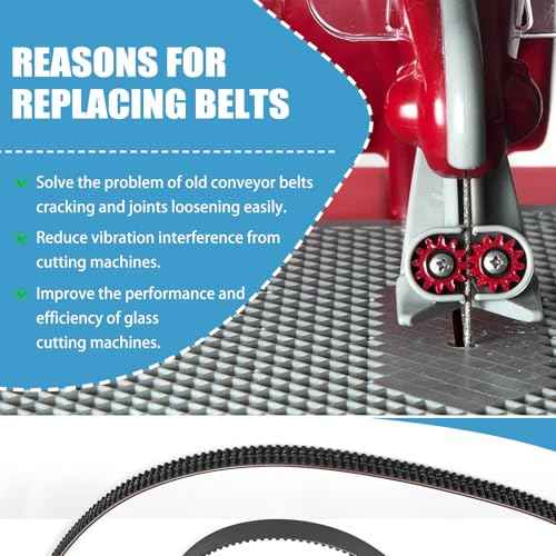 Ring Saw Replacement Drive Belt for Gemini Taurus 2 and 3 Ring Saw (1Pack)