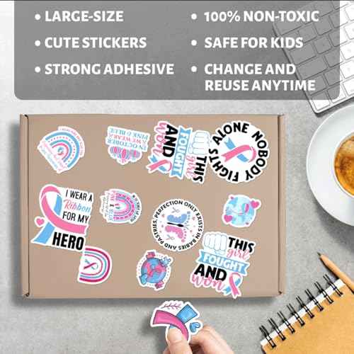 Infant Loss and Pregnancy Awareness Vinyl Stickers Pack for Laptop Water Bottle Journal Helmet Inspirational Quotes 50Pcs Support Decals Adults Women Grief