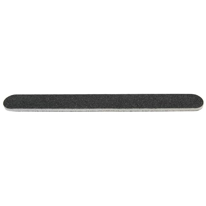 ForPro Professional Collection Nail Foam Boards, Black, 100/180 Grit, Double-Sided Manicure Nail Files, 7Ã¢ÂÂ L x .75Ã¢ÂÂ W, 50-Count