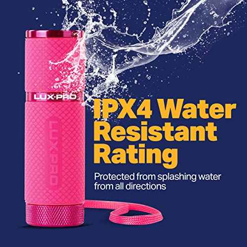 LUXPRO LP395 Gels Glow-in-the-Dark 9 LED Flashlight (LP395-6PK)¡¦¡¦