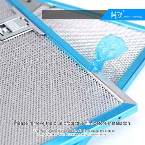 Range Hood Filter Replacement, 30 In Pyramid Wall Mount Range Hood Filters Replacement, Vissani-WA0575, Grease Filters 13.54x14.41Inch (344x366mm), Aluminum Vent Filter from Huare Technology, 2PCS