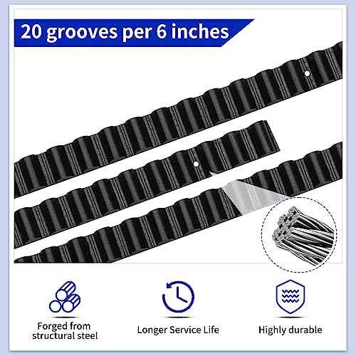 Vanesa Upgrade Replacement Genie Silentmax 1000 Belt, 37561R.S Belt, Odyssey 1000, Silentmax 1200, Intellig 1000, Intellig 1200, Fit 7 ft Garage Door, More Durable Belt and Bullet Assembly