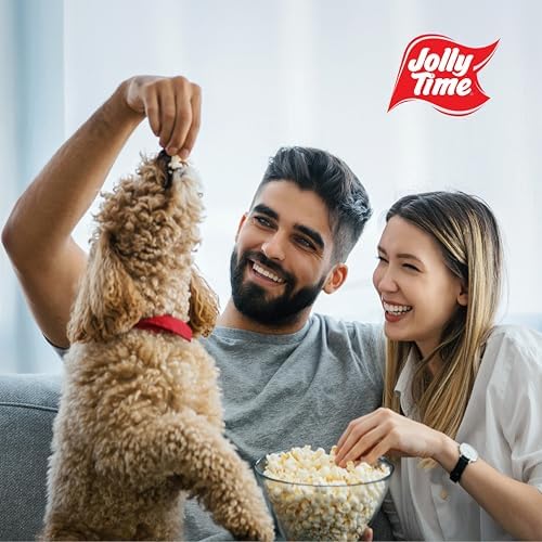 Jolly Time Healthy Pop Microwave Popcorn, Low Fat Gluten Free Non-GMO, 3oz Sharing Bag, 3 Bags Per Carton (Healthy Pop - Crispy N' White, 3 Ounce (Pack of 12))