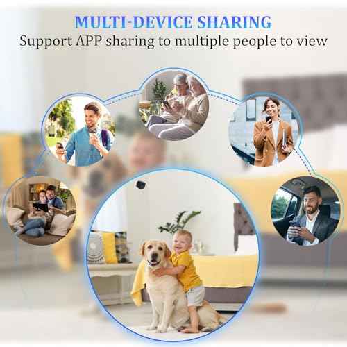 4K Camera - HD Nanny Cam for Indoor, Office, Pet - Mini Camera with App, HD Night Vision, Motion Detection Alert, Cloud & SD Storage