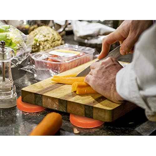 Slipstick CB700 Universal Bench Grippers with Non Slip Grip Surface for Woodworking, Painting, Leveling, Raising, & Supporting (Set of 8 Stackable Grippers) 2-3/4¡± Round x ¨ö¡± Tall - Orange