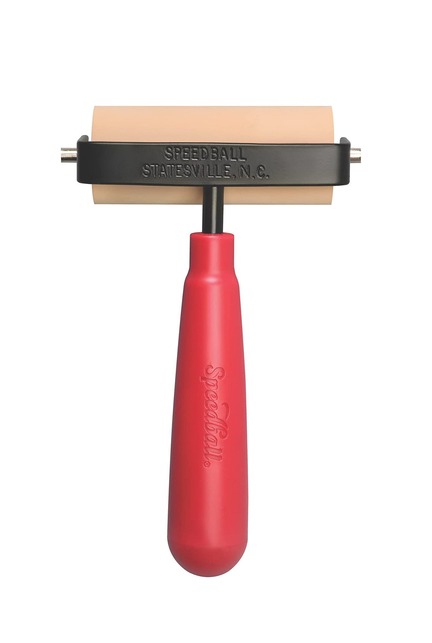 Speedball Soft Rubber Brayer, 3-Inch - Printmaking Roller Tool for Gel & Block Printing and Crafting - Made in USA