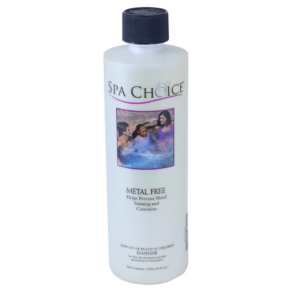 SpaChoice 1-Pint Premium Metal Free, Metal Gone for Spa Hot Tub, Made in USA