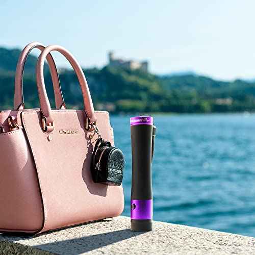 Guard Dog Security Ivy Stun Gun for Women Self Defense, Stun Gun Flashlight with Rechargeable Battery, Self Defense for Women 200-Lumen LED Flashlight