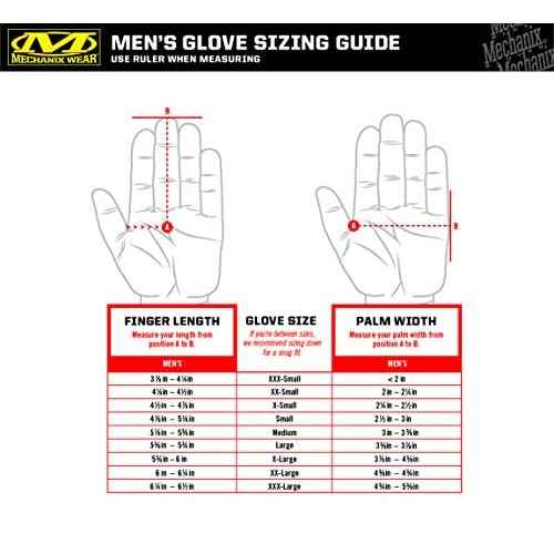 Mechanix Wear The Original Hi-Viz Gloves - High-Visibility Work Gloves - For Gardening - Breathable - For Warehouse Work - Touchscreen Compatible - Durable - Fluorescent Yellow - X-Large