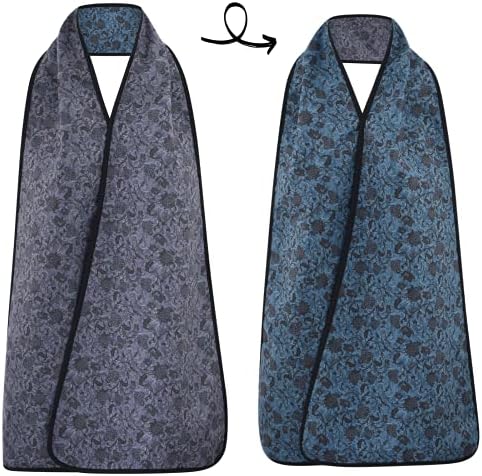Reversible Adult Bib Scarf - Dignified Alternative to Adult Bibs | Washable and Reusable Clothing Protectors