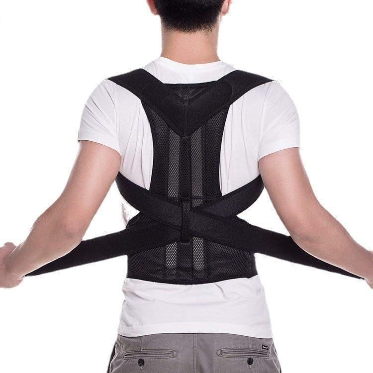 Posture Corrector for Women and Men,for Preventing Hunchback Upper Back Brace, Adjustable Back Straightener for Providing Pain Relief From Neck,Back & Shoulder，Shoulder Posture Brace(XL)