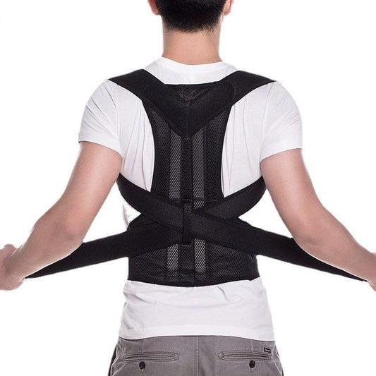 Posture Corrector for Women and Men,for Preventing Hunchback Upper Back Brace, Adjustable Back Straightener for Providing Pain Relief From Neck,Back & Shoulder，Shoulder Posture Brace(XL)