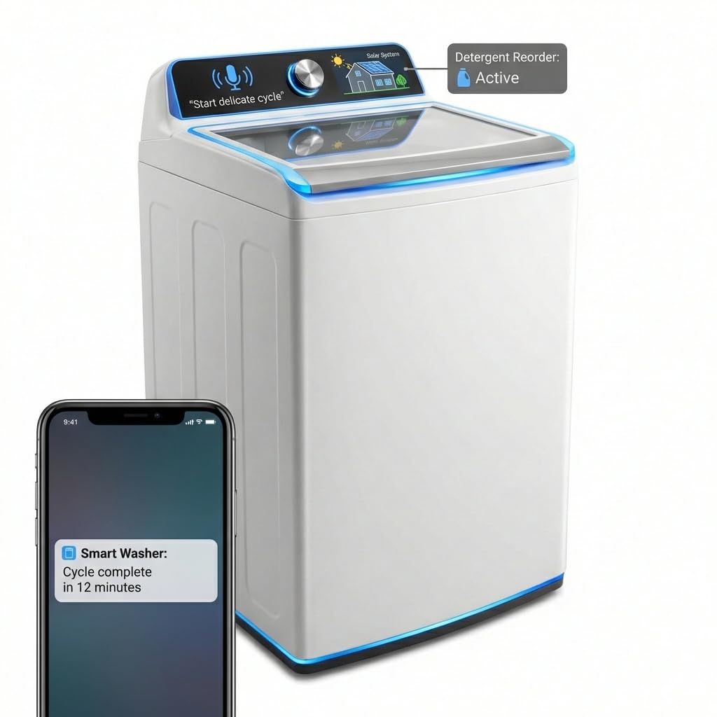 4.5 cu. ft. Top Load Washer with Triple Action Impeller for Tough Dirt & Stains - Reduce Laundry Time with Accela Wash & Express Wash