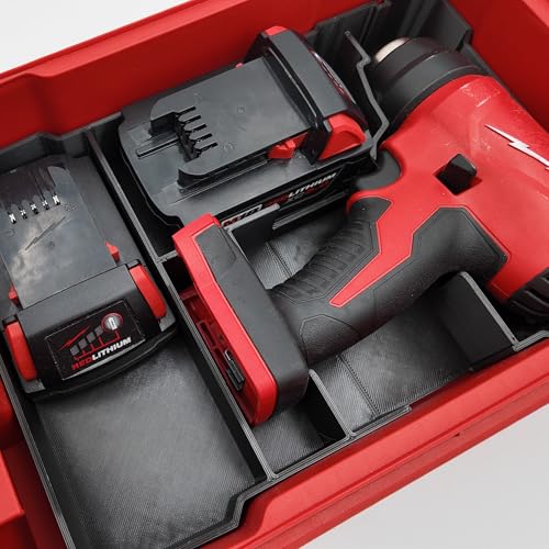 Packout Organzier for Milwaukee M18 Heat Gun model (2688-20) and Compact Tool Box Model (48-22-8435)