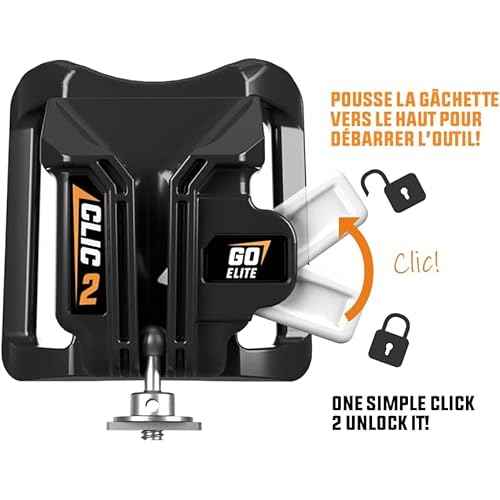 Elite ? Quick Attach with Auto-Locking ? Fits Popular Brands ? Drill, Tape Measure, Nailer Holder ? Practical Tool Accessory ? Gift for Christmas, Birthday, DIYers