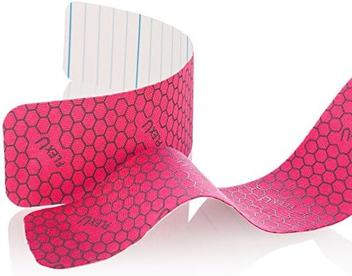 FlexU Kinesiology Tape Bulk Pack; Therapeutic Recovery Tape; Hypoallergenic, Long-Lasting; Reduces Risk of Sports Injuries, Alleviates Pain; Promotes Fast Recovery; Pro Grade