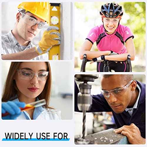 30 Pack Safety Glasses ANSI Z87.1 Scratch Resistant Eyewear for Women Man Lab Goggles Eye Protection