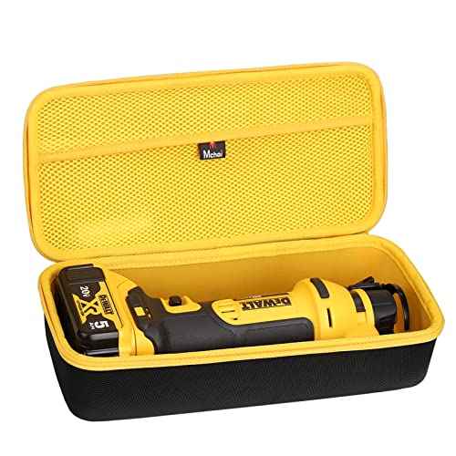 Mchoi Hard Carrying Case Fits for DEWALT 20V MAX Drywall Cutting Tool (DCS551B), Case Only