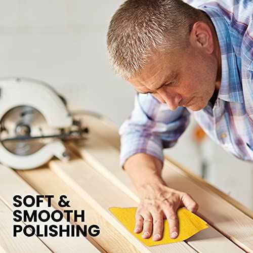 Tack Cloths - 6 Pcs, Remove Dust, Sanding Particles, Clean & Polish, Ideal for Woodworking & Painting, 18x36 (6)