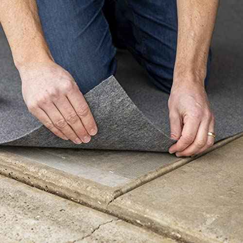 Duck Brand 286373 Indoor/Outdoor Carpet Tape, 1.41-Inch x 42 Feet White, Pack of 6.