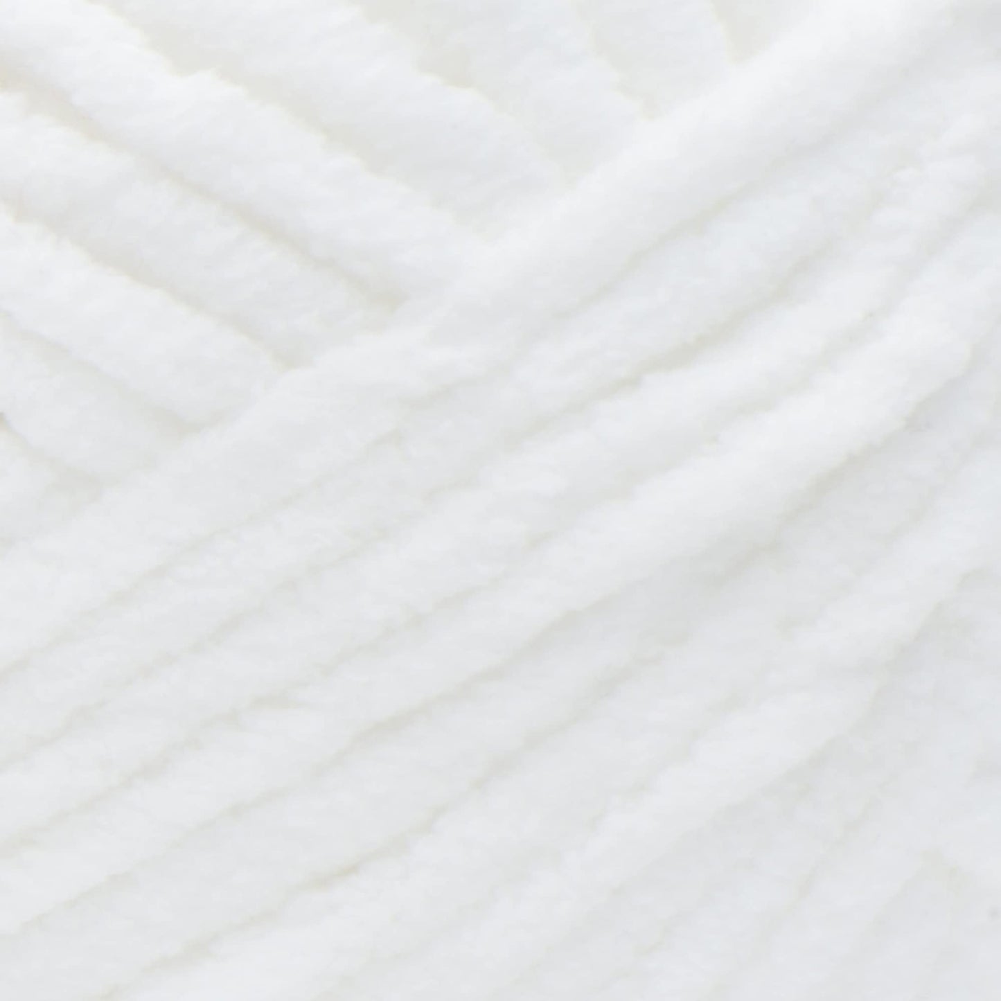 Bernat Blanket White Yarn - 2 Pack of 10.5oz/300g - Polyester - 6 Super Bulky - 220 Yards - Knitting/Crochet