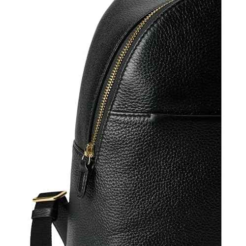 ECCO Medium Leather Backpack, Black