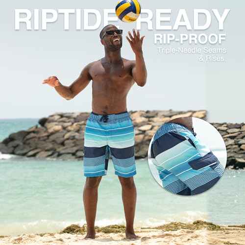 Kanu Surf Men's Flex Swim Trunks (Regular & Extended Sizes)