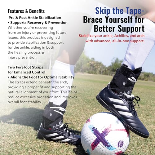 AAMO Sport Lace Up Ankle Brace for Women and Men, Ankle Support, Foot Brace, For Sprained or Injured Ankle and More, Ankle Brace for Sports, Size XL