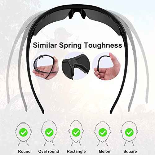 Tinted Safety Glasses for Men Women, Safety Goggles Impact Resistant, ANSI Z87.1+ UV400 Eye Protection, Anti Scratch